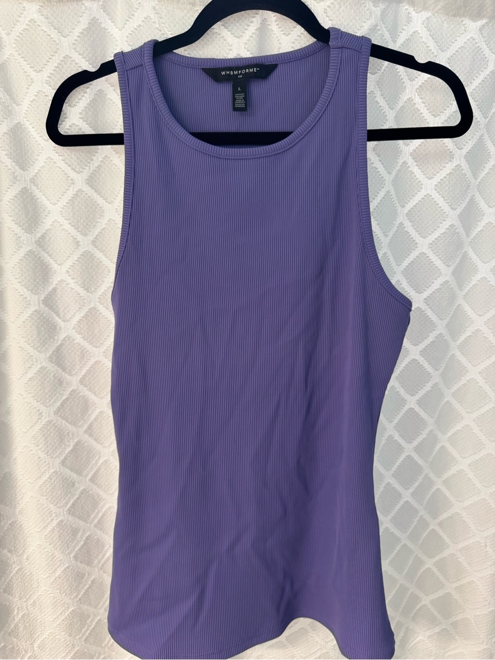 WHBM FORME Ribbed Stretch Tank